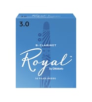 D'Addario RCB1030 Royal Bb Klarnet Kamışı No: 3.0 (Orta Seviye/Eğitim) - 10'lu Paket  Çok Yönlü Kullanım ve Kararlı Ses Üretimi