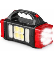 Lexroo Solar LED Kamp Feneri, , 8 LED Ultra Parlak Taşınabilir Kamp Lambası, , Kamp, Balıkçılık