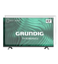 GRUNDIG 43VLE5537WL TV EKRAN KORUYUCU - Grundig 43" inç Tv Ekran Koruyucu