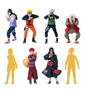 Naruto 8'li Koleksiyon Figür Seti Model 3