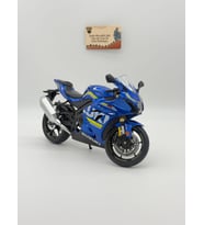 Suzuki GSX-R1000 Maket - 1:9 Ölçek Işıklı Lacivert Model