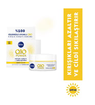 Nivea Q10 Kırışık Karşıtı Yüksek Güneş Korumalı Gündüz Kremi Gkf30 50 Ml
