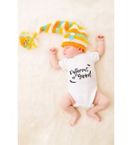 Unisex Bebek Different Is Good Baskılı Body Zıbın