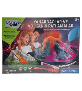 Clementoni Yanardağlar ve Volkanik Patlamalar