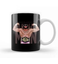 Macho Man Cream Kupa Bardak Porselen