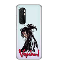 Xiaomi Mi Note 10 Lite Uyumlu Vagabond Anime Desenli Şeffaf Telefon Kılıfı