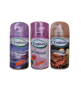 Tropicana Air Freshener Oda Kokusu Garden Rose Cinnamon Bahçe Kokuları Parfüm Spreyi 260 Ml X 3 Adet