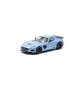 Tarmac Works Mercedes-Benz SLS AMG Coupé Black Series Matte Blue - GLOBAL64 1/64 Model Araba (Mavi)