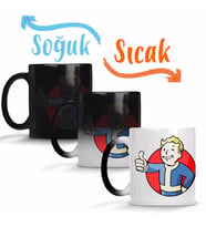 Fallout Sihirli Kupa Bardak Porselen