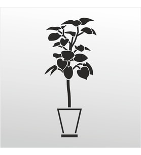 Folyo Sticker Vazo 130cm Uzunluk (Karışık)