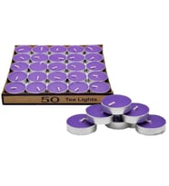 Mum Tea lights  50ad Lila