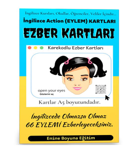 İngilizce Action – Eylem Kartları