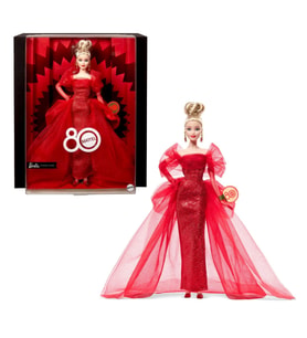 Barbie 80. Yıl Dönümü Koleksiyon Bebek - Sarışın