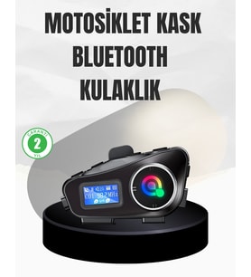 Su Geçirmez 5.3 Kask Kulaklığı 1000Mah Bataryalı