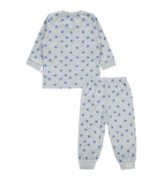 Civil Baby Erkek Bebek Pijama Takımı 6-18 Ay  Karmelanj (Gri)