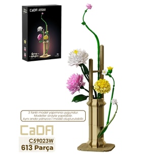 CADA Artizan Spring C59023W Dekoratif ve Koleksiyonluk Çiçek Modeli 613 Parça FFC59023W