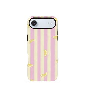 iPhone 17 Air Vorian Çift Katmanlı Kılıf Pink Lemon Parade
