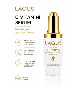 C Vitamini Serum LÁGUS Leke Karşıtı & Aydınlatıcı Serum
