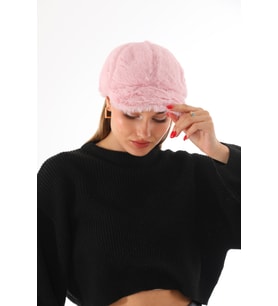 Peluş Pudra Şapka