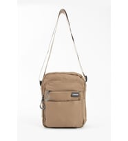 Unisex 5 Bölmeli Suya Dayanıklı Paraşüt Kumaş Organizer Çanta(25x21) (Krem)