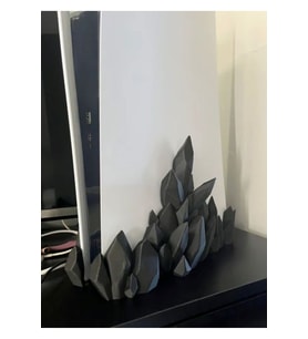 Ps5 Slım Crystal Stand (DİJİTAL VERSİYON UYUMLU) Playstation 5 Dikey Stand Ps5 Stand Dijitalversiyon