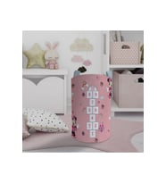 MEKTA HOME BEBEK VE ÇOCUK ODASI Seksekli Minnie Mouse Desenli Oyuncak Sepeti
