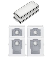Roborock QRevo L Uyumlu 2 Adet Hepa Filtre 4 Adet Toz Torbası