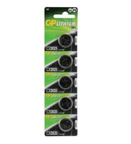 Gp Cr2025 3 V Lityum 5'li Para Pil