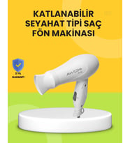 Katlanır Gövdeli Saç Kurutma Makinesi Ev Ve Valiz Kullanımı