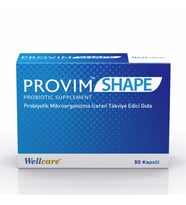 Wellcare Provim Shape Takviye Edici Gıda 30 Kapsül