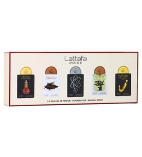 Lattafa Pride 5 x 20 ml EDP Gift Set Box 02 Unisex Parfüm Seti
