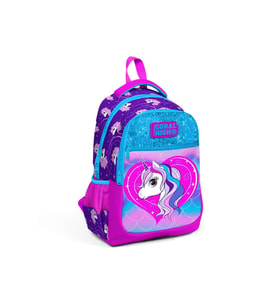 Coral High Kids Mor Pembe Üç Bölmeli Okul Çantası 23492