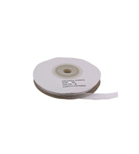 Organze Kurdele 20 MM (22 Metre)  Gümüş