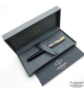 Parker 51 Premium Siyah GT Dolma Kalem  İsme Özel Kalem
