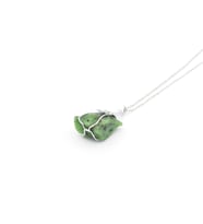 HAKİKİ DOĞAL ANYOLİT KOLYE UCU (RUBY ZOİSİT) DOĞAL TAŞ 005