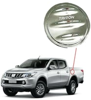 Mitsubishi L200 Uyumlu 2015 2018 Depo Kapağı Kaplama Krom Parça
