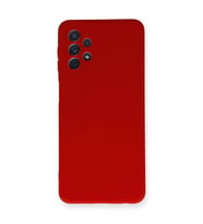 Galaxy A52 Kılıf Nano İçi Kadife - Kırmızı