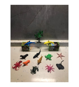 Deniz Hayvanları Oyuncak 13’lü Karakter Figür Set Animal Planet (Çok Renkli)