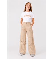 Kız Çocuk Çıtçıtlı Dönüşebilen Pantolon Şort 2'si 1 Arada 2568
