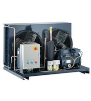 Electrolux Professional 881224 ARE2021R452 20 GN 2/1-200 kg şok soğutucu/dondurucuiçin uzaktan hava soğutma ünitesi