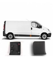 Trafic 2 - Vivaro Orta Direk Bandı Çıtası Gri Sağ Taraf Küçük M1426