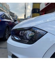 Vw Polo Mk6 2019+ Far Kaşı Piano Black Kaş Parlak Siyah (Siyah - Beyaz)