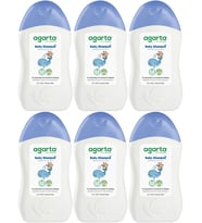 Agarta Doğal Erkek Bebek Çocuk Şampuanı Saç ve Vücut 400 ML (6 Lı Set)
