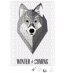Winter is Coming Game Of Thrones Puzzle 240 Parça Yapboz