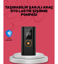 Northcity Çok Amaçlı Dijital Lastik Pompası - Otomatik Durdurmalı, Araç Bisiklet Top Uyumlu