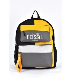 Fossil Unisex Çok Gözlü Günlük Seyahat Okul Sırt Çantası Gri 9512