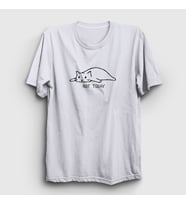 Presmono Unisex Beyaz Not Today Cat Kedi T-Shirt 288583tt (Beyaz)