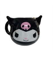 Kuromi Büyük Boy 3D Kupa Mug Siyah