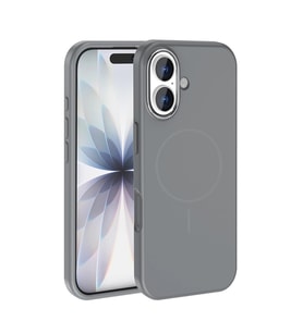 Apple iPhone 17 Kılıf M-Safe Şarj Özellikli Metal Kamera Çerçeveli Zore Edi Silikon Kapak