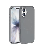 Apple iPhone 17 Kılıf M-Safe Şarj Özellikli Metal Kamera Çerçeveli Zore Edi Silikon Kapak